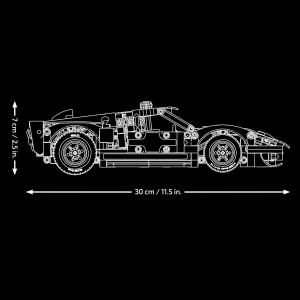 TECHNIC- AUTO DA CORSA FORD GT 40 MKLL 1966
