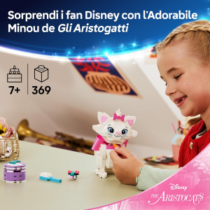 DISNEY LEGO - ADORABILE MINOU DE GLI ARISTOGATTI
