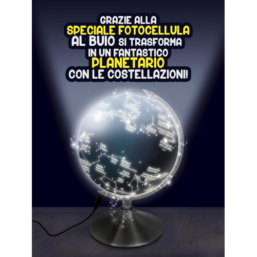 GENIUS - MAPPAMONDO CON LE COSTELLAZIONI