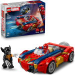 MARVEL LEGO - AUTO DI SPIDER MAN VS VENOMIZED WOLVERINE
