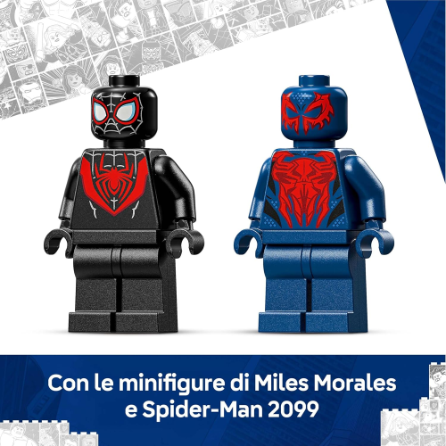 MARVEL LEGO - MECH DI MILES MORALES VS SPIDER MAN 2099