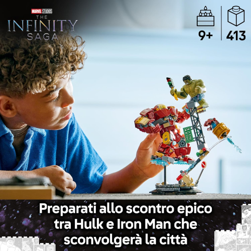 MARVEL LEGO - BATTAGLIA EPICA HULKBUSTER 