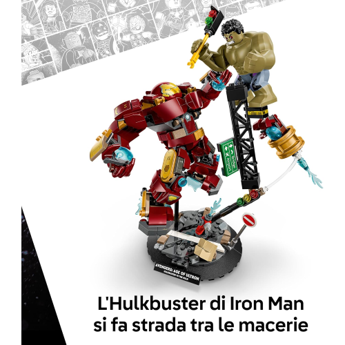 MARVEL LEGO - BATTAGLIA EPICA HULKBUSTER 