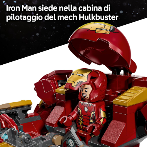 MARVEL LEGO - BATTAGLIA EPICA HULKBUSTER 