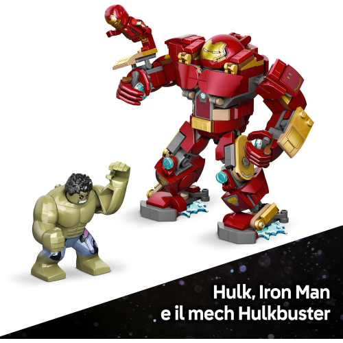 MARVEL LEGO - BATTAGLIA EPICA HULKBUSTER 