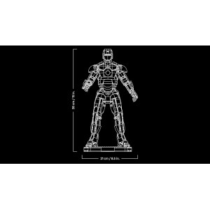 MARVEL LEGO - IRON MAN MARK 3 EDIZ. DA COLLEZIONISTA