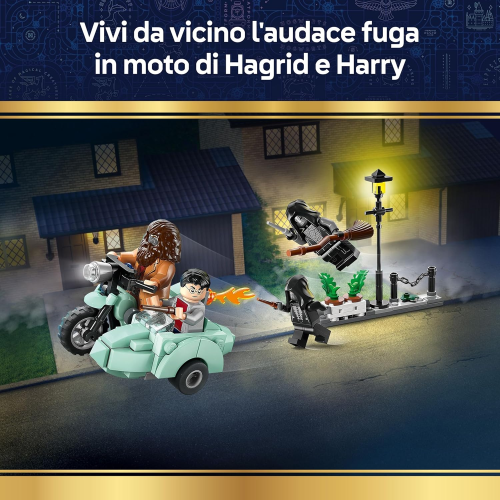 H. POTTER- FUGA DA PRIVET DRIVE DI HAGRID E HARRY