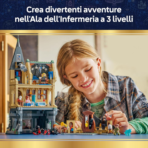 H. POTTER- CASTELLO DI HOGWARTS ALA DELL'INFERMERIA