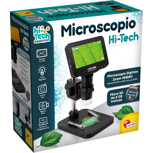 GENIUS - MICROSCOPIO HI-TECH EDUCATIVO