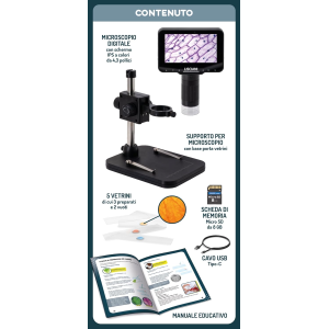 GENIUS - MICROSCOPIO HI-TECH EDUCATIVO