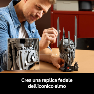 ICONS - IL SIGNORE DEGLI ANELLI- ELMO DI SAURON