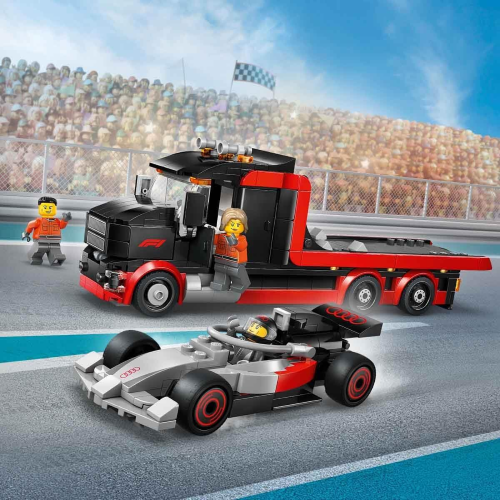 CITY- TRUCK F1 CON AUTO DA CORSA AUDI F1