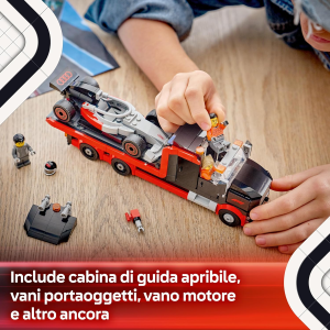 CITY- TRUCK F1 CON AUTO DA CORSA AUDI F1