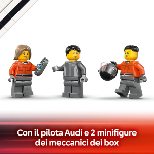 CITY- TRUCK F1 CON AUTO DA CORSA AUDI F1