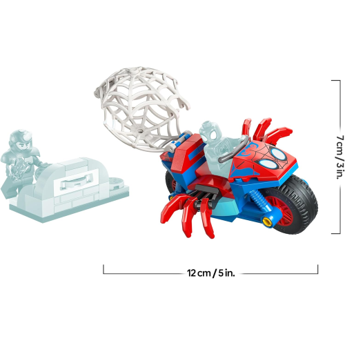 SPIDEY LEGO - SULLA MOTO CONTRO RHINO