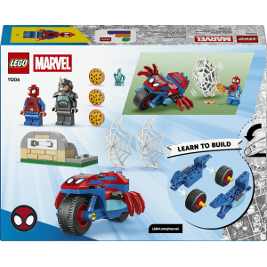 SPIDEY LEGO - SULLA MOTO CONTRO RHINO