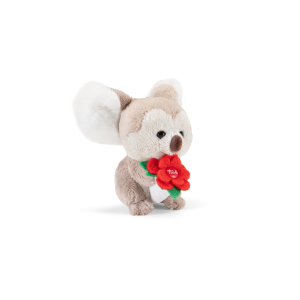 PEL.- SW KOALA CON FIORI ROSSI