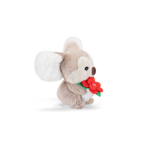 PEL.- SW KOALA CON FIORI ROSSI