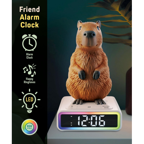 OROLOGIO SVEGLIA - RAINY DAYS CAPIBARA