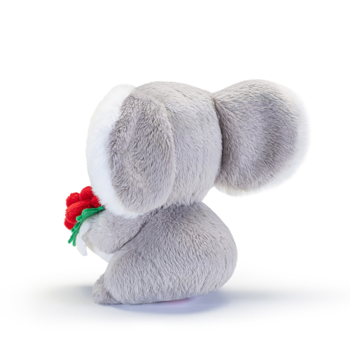 PEL.- TRUDINO KOALA FIORI ROSSI