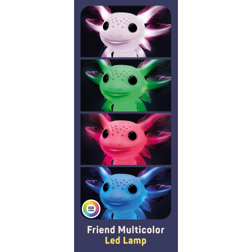 LED LAMP - RAINY DAYS AXOLOTL