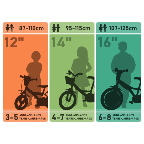 BICI 14F - GIRL UNICORNO 