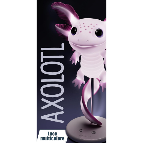 LED LAMP - RAINY DAYS AXOLOTL