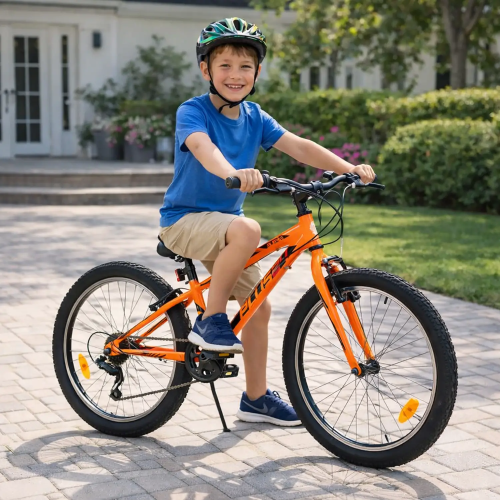 BICI 20M - BOY MTB  C/CAMBIO - ARANCIO - 6VEL. PLUS 
