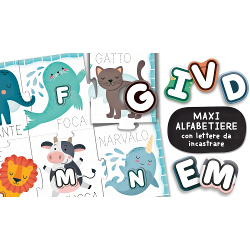 $ CAROT- UTILISS.- GRANDE GIOCO DELL´ALFABETO