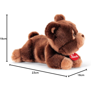 PEL.- ORSETTO TEO SDRAIATO MARRONE SCURO