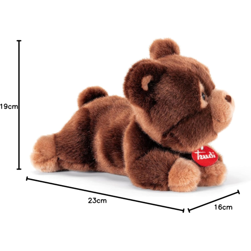 PEL.- ORSETTO TEO SDRAIATO MARRONE SCURO