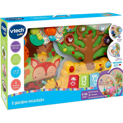 VT- GIARDINO INCANTATO TAPPETO GIOCO