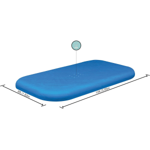 COPRIPISCINA RETTANG. CM 305 X 183