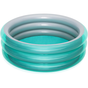 PISCINA - 3 ANELLI CM 170 X 53 BLU METALLICA