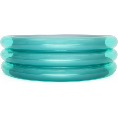 PISCINA - 3 ANELLI CM 170 X 53 BLU METALLICA