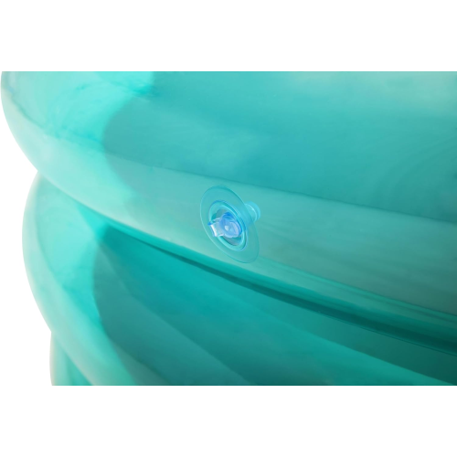 PISCINA - 3 ANELLI CM 170 X 53 BLU METALLICA