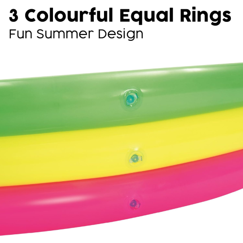 PISCINA - 3 ANELLI CM 152 X 30 FONDO GONFIABILE