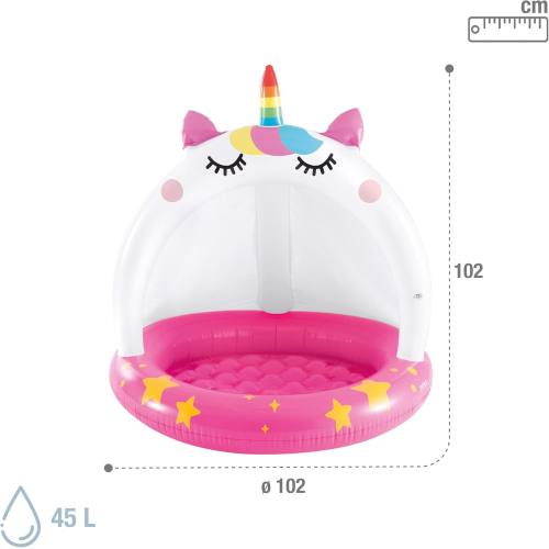PISCINA - BABY POOL CATICORN  CM.102  X 102"