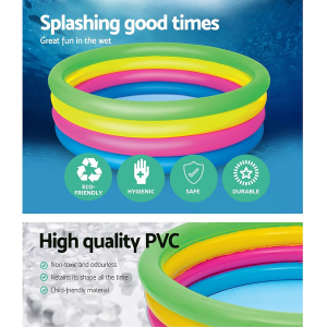 PISCINA - 4 ANELLI CM 157 X 46 COLOR