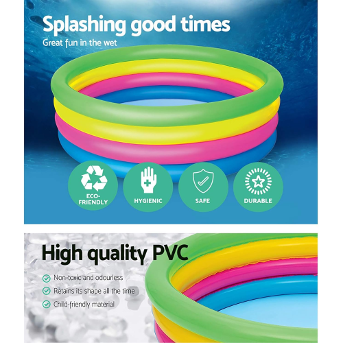 PISCINA - 4 ANELLI CM 157 X 46 COLOR