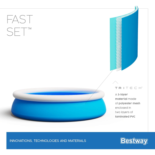 PISCINA - FAST SET  CM 183 X 51  CAPACITA´ LT 940