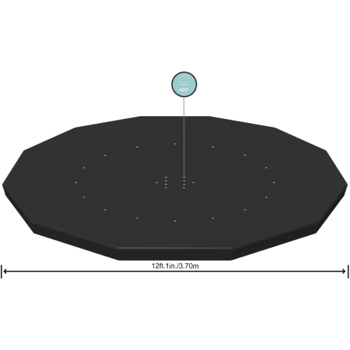 COPRIPISCINA TONDO  CM 366