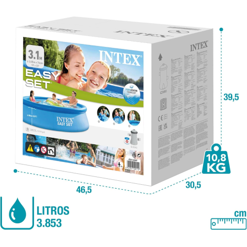 PISCINA - EASY CM 305 X 76  C/POMPA £IT