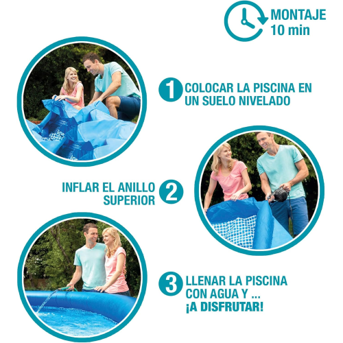 PISCINA - EASY CM 305 X 76  C/POMPA £IT