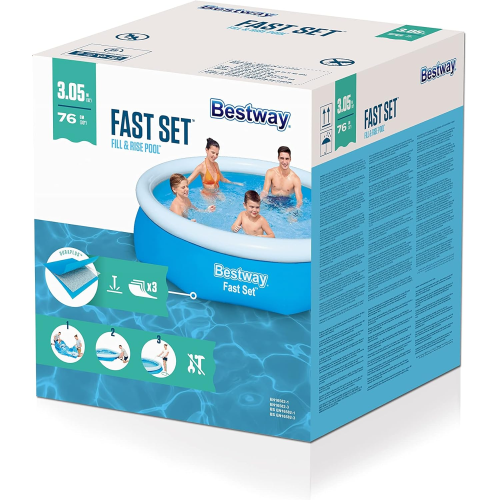 PISCINA - FAST SET  CM 305 X 76  CAPACITA´ LT 3638
