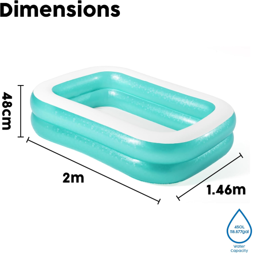 PISCINA - FAMILY CM.200 X 150 X 50 2 ANELLI