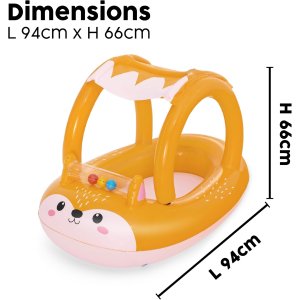 CANOTTINO VOLPE C/COPERTURA CM 85