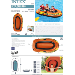 CANOTTO - EXPLORER 200 CM 196 X 102 X 33