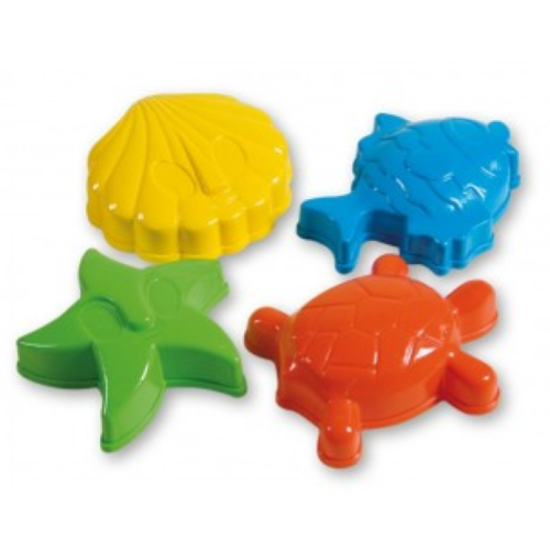 FORMINE DA SABBIA ANIMALETTI 4 PZ