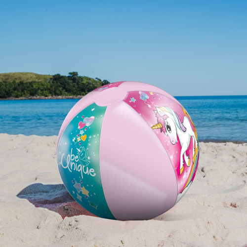 PALLA GONF. BEACH BALL - UNICORNO